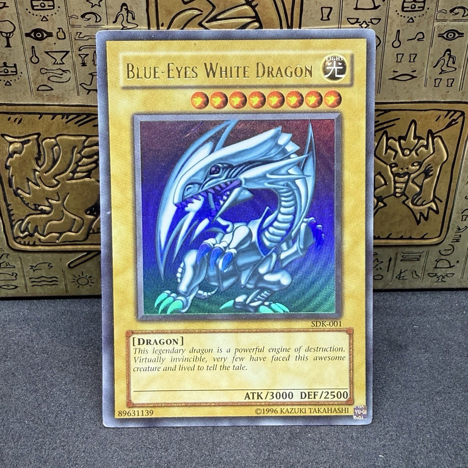 Yugioh Blue-Eyes White Dragon SDK-001 Ultra Rare MP
