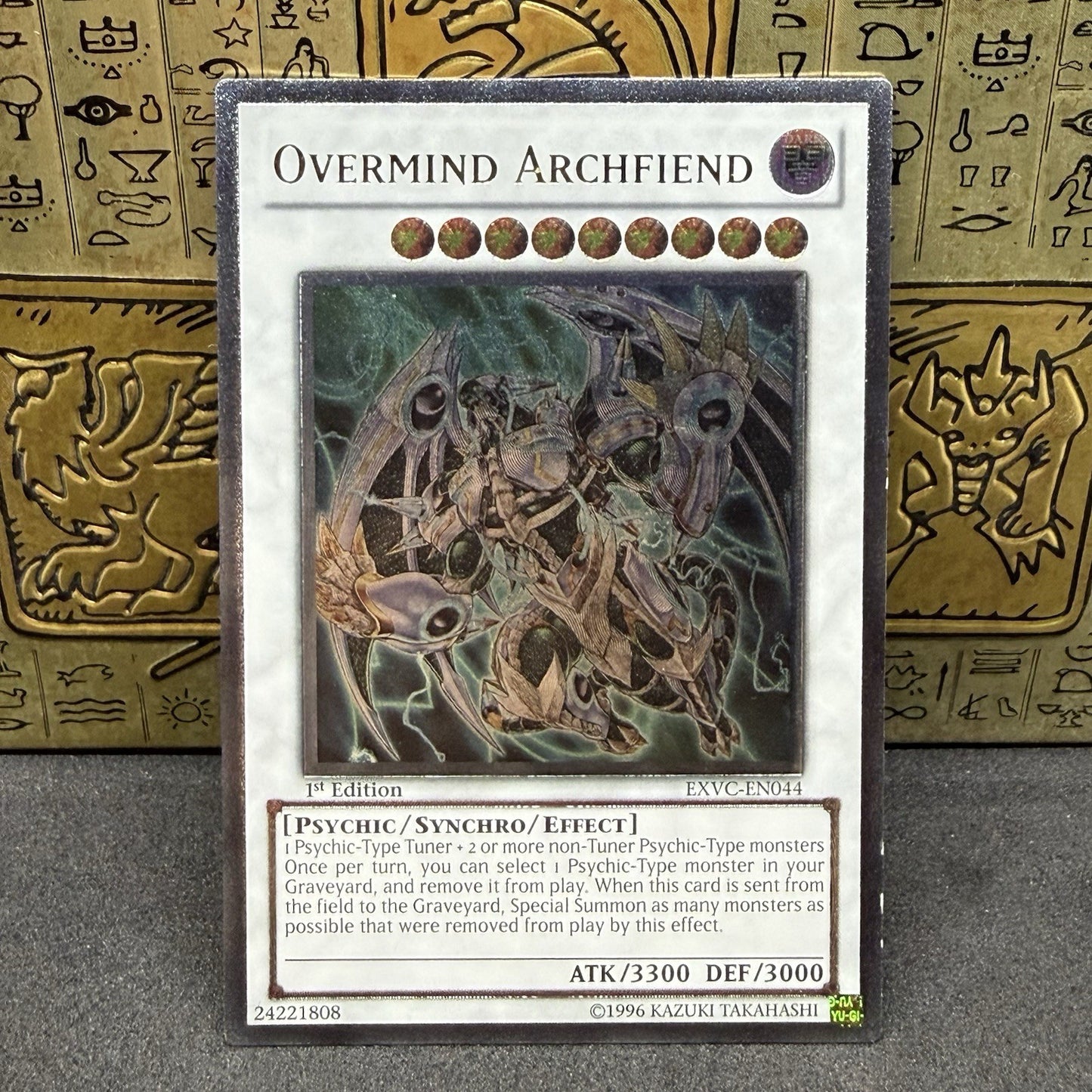 Yugioh Overmind Archfiend EXVC-EN044 1st Edition Ultimate Rare NM