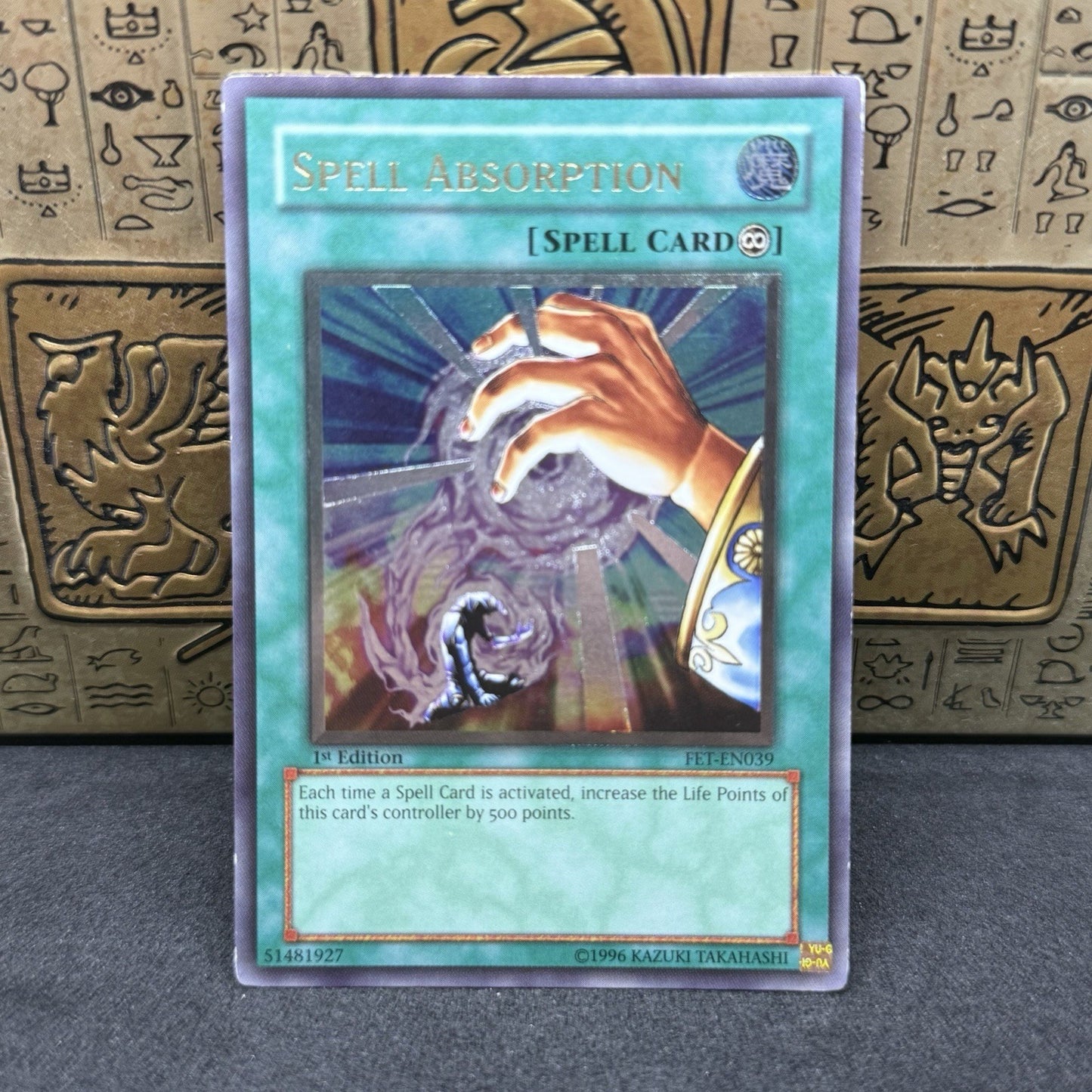 Yugioh Spell Absorption FET-EN039 Ultimate Rare 1st Edition NM