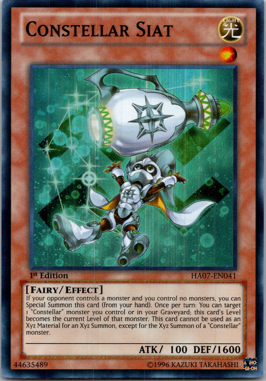 Yugioh Constellar Siat HA07-EN041 1st Edition Super Rare NM