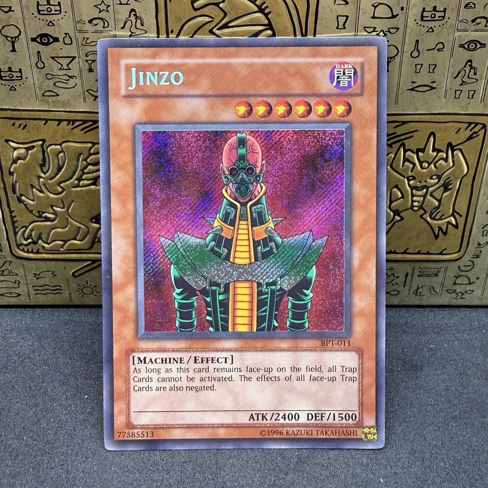Yugioh Jinzo BPT-011 Secret Rare NM