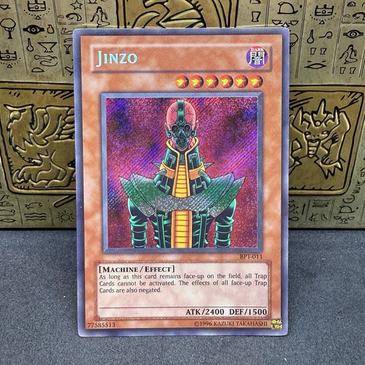 Yugioh Jinzo BPT-011 Secret Rare NM