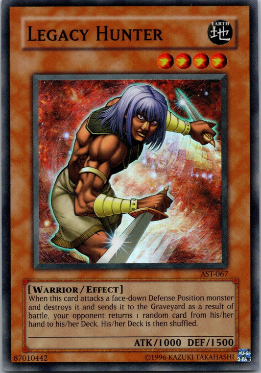 Yugioh Legacy Hunter AST-067 Super Rare NM