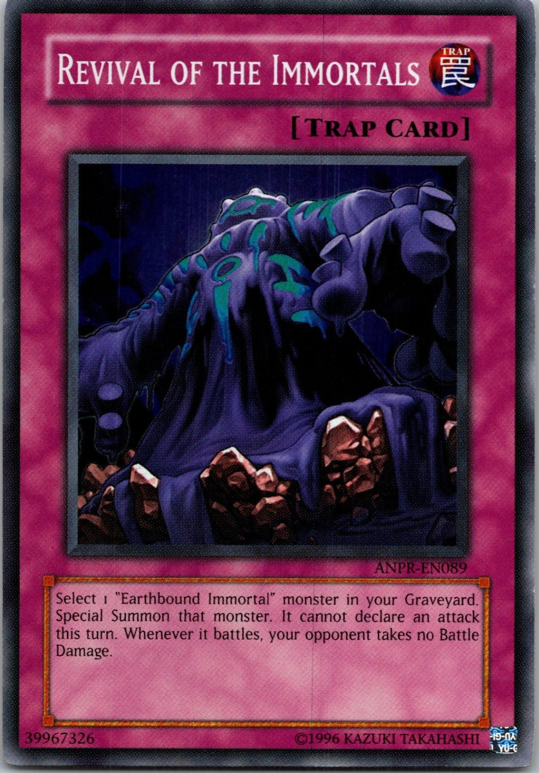 Yugioh Revival of the Immortals ANPR-EN089 Super Rare NM