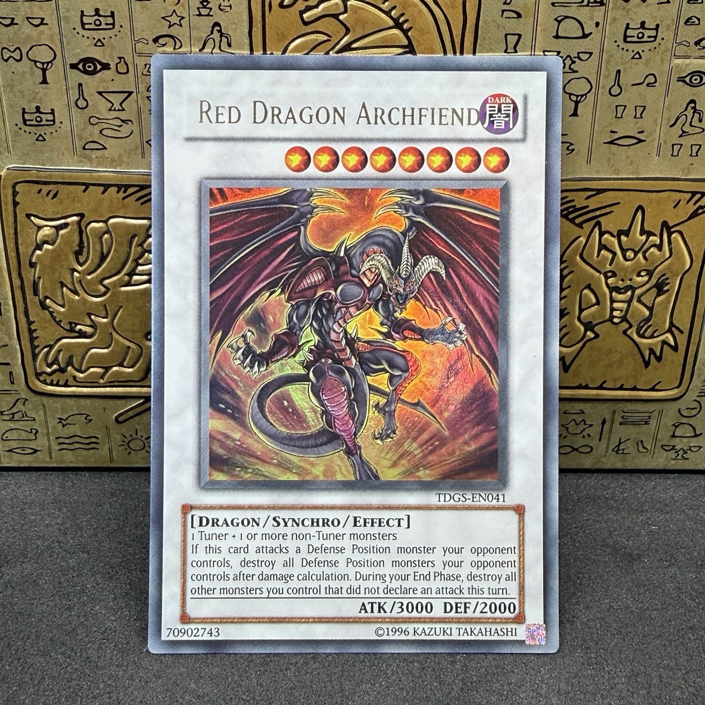Yugioh Red Dragon Archfiend TDGS-EN041 Ultra Rare NM