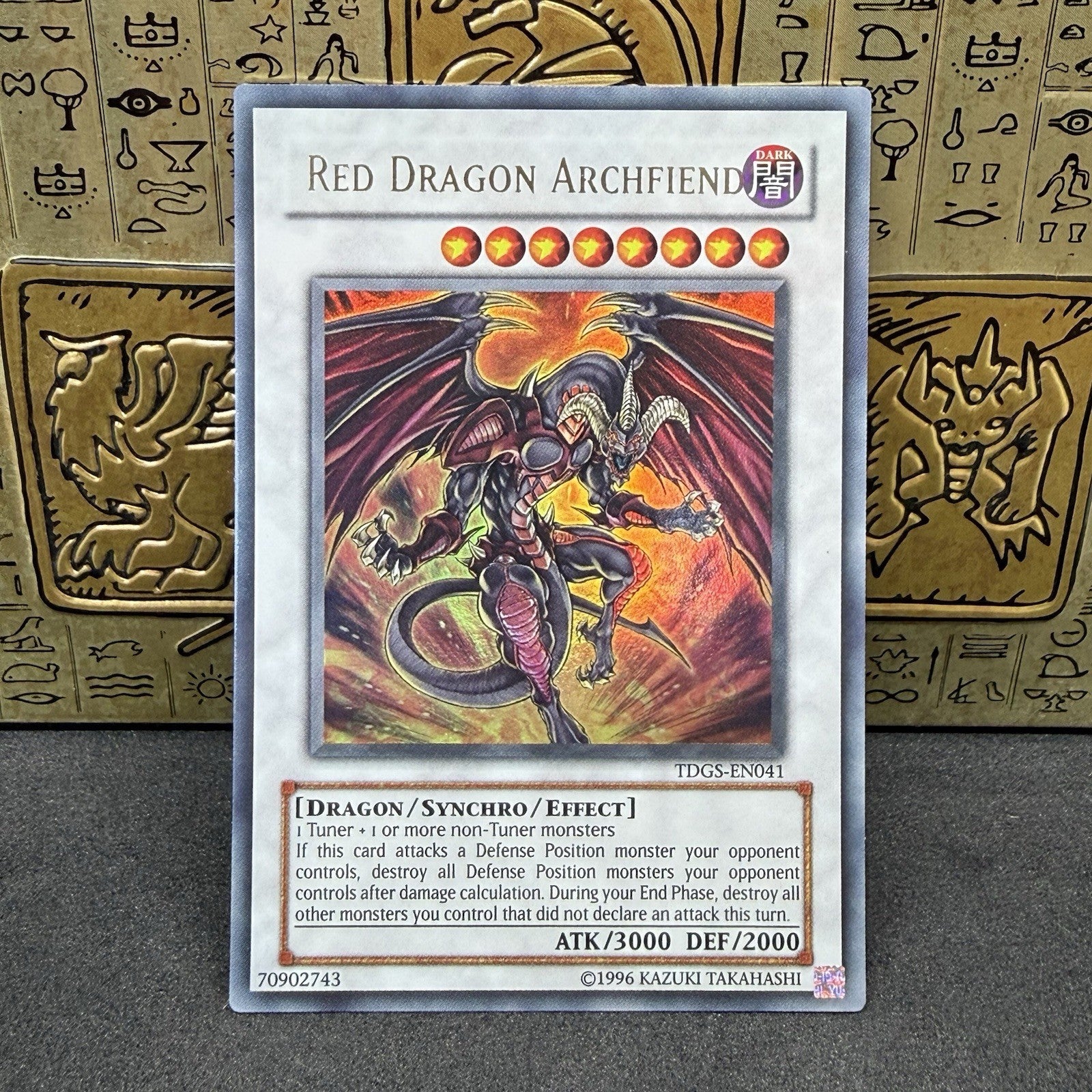 Yugioh Red Dragon Archfiend TDGS-EN041 Ultra Rare NM
