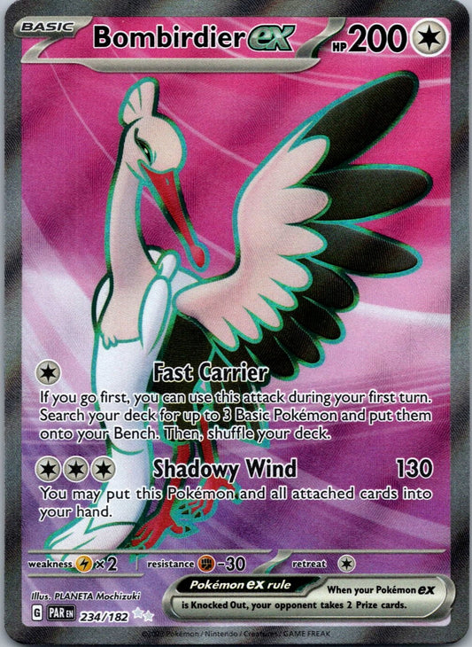 Pokemon Bombirdier ex 234/182 Ultra Rare NM