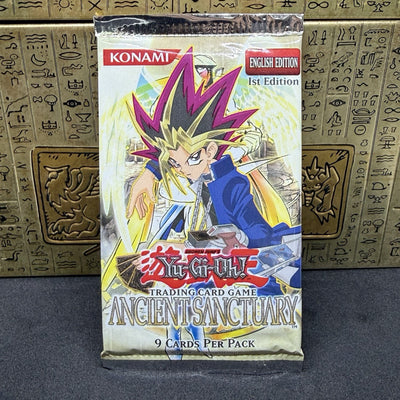 Yugioh Ancient Sanctuary 1st Edition New Factory Sealed Booster Pack