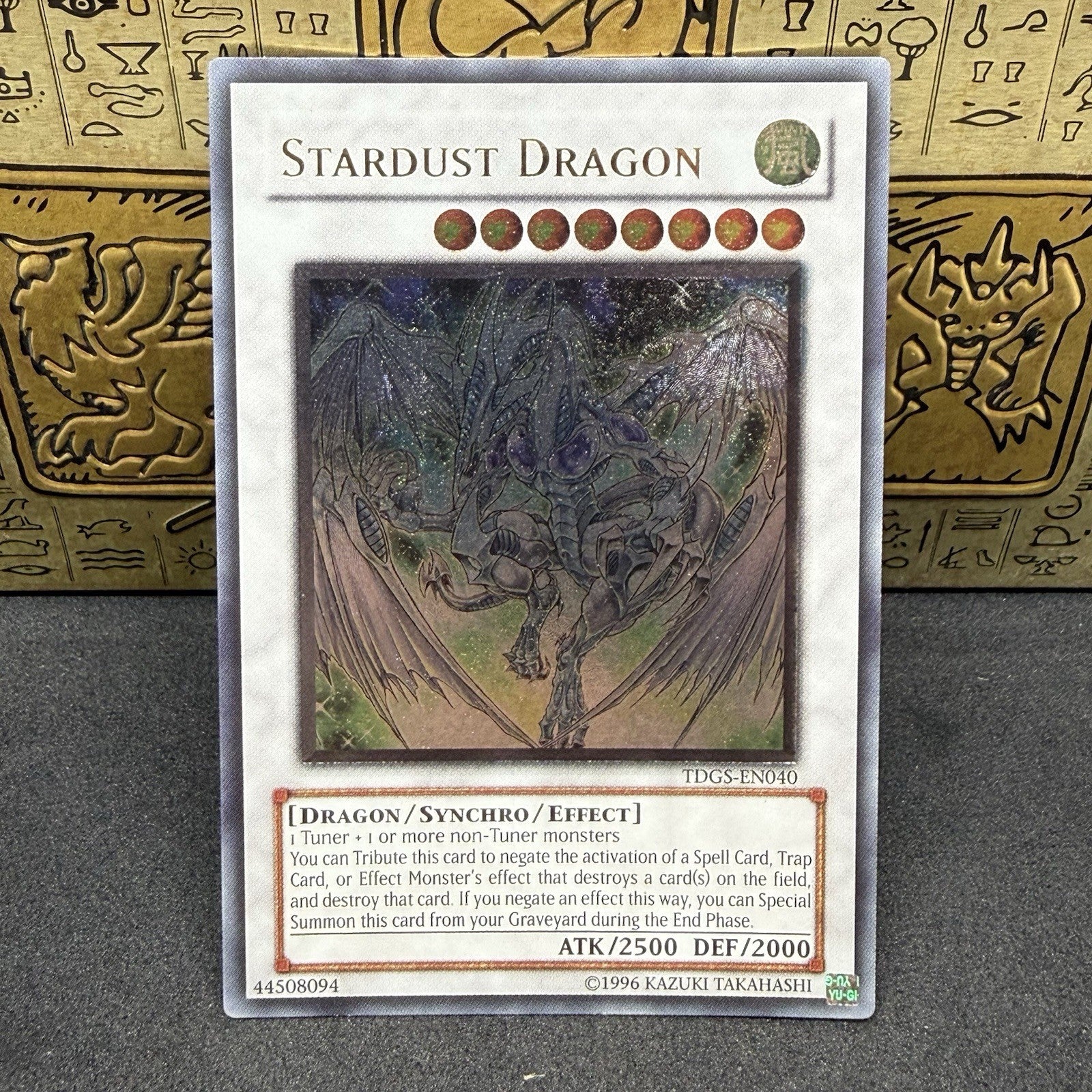Yugioh Stardust Dragon TDGS-EN040 Ultimate Rare NM
