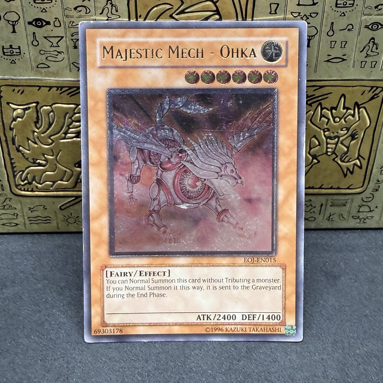 Yugioh Majestic Mech - Ohka EOJ-EN015 Ultimate Rare LP