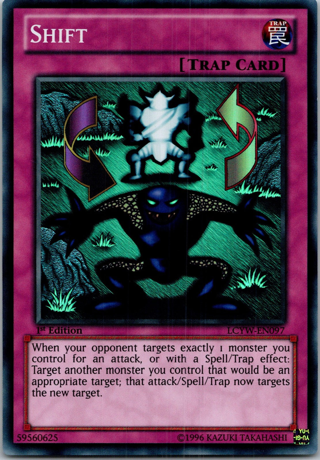 Yugioh Shift LCYW-EN097 1st Edition Super Rare NM