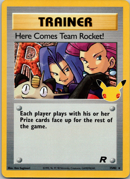 Pokemon Here Comes Team Rocket! 15/82 Classic Collection NM