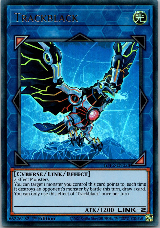 Yugioh Trackblack GFP2-EN028 1st Edition Ultra Rare NM