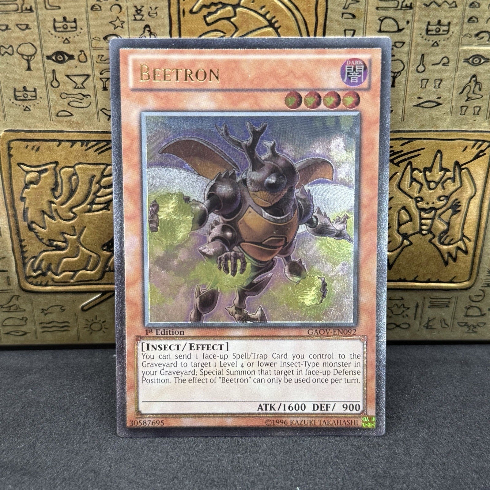 Yugioh Beetron GAOV-EN092 Ultimate Rare 1st Edition NM