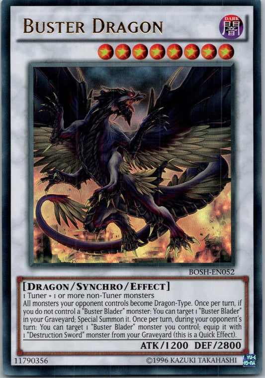 Yugioh Buster Dragon BOSH-EN052 Ultra Rare NM