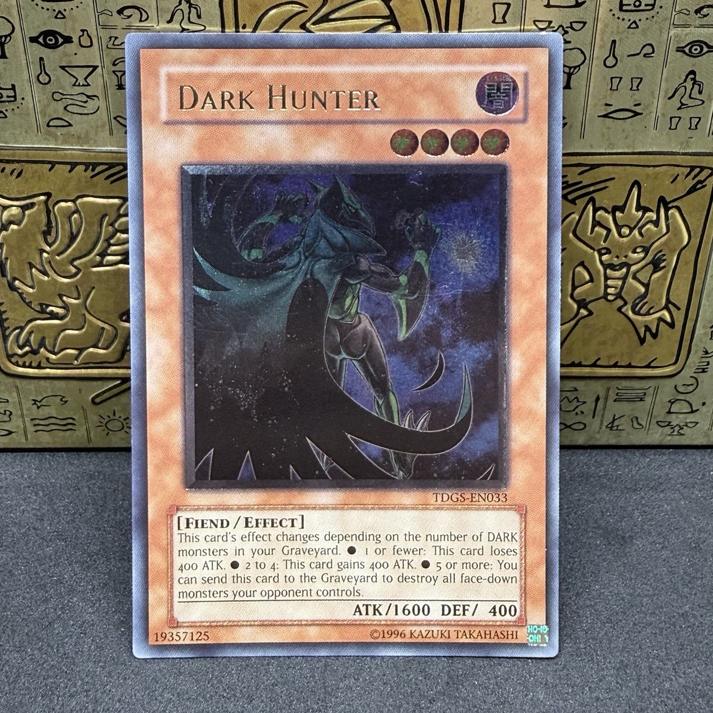 Yugioh Dark Hunter TDGS-EN033 Ultimate Rare NM
