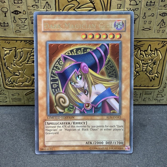 Yugioh Dark Magician Girl RDS-ENSE2 Ultra Rare Limited Edition MP