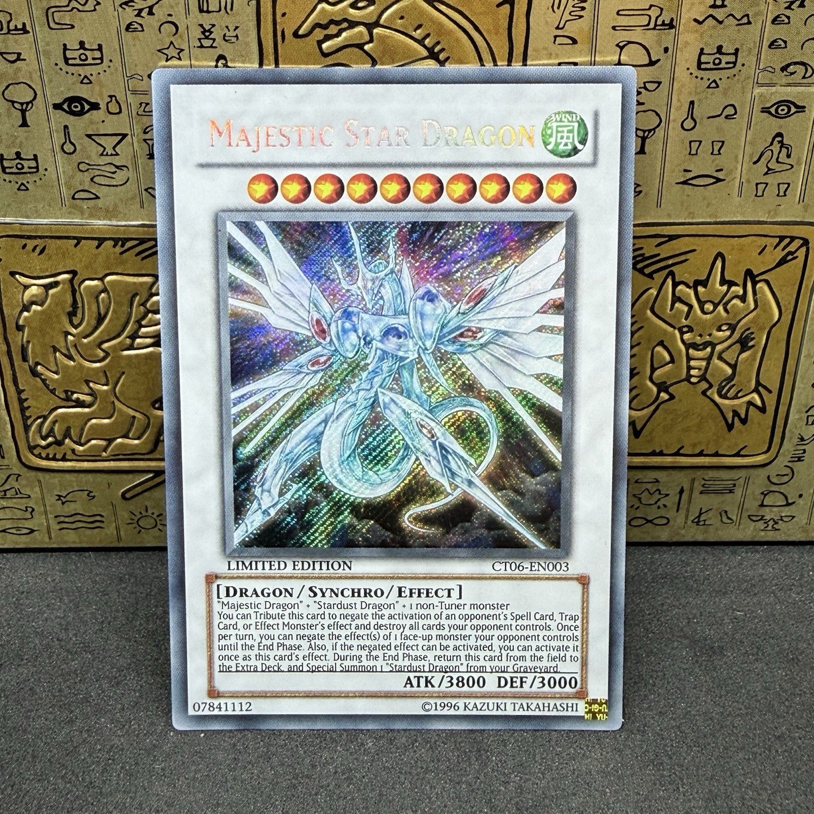 Yugioh Majestic Star Dragon CT06-EN003 Secret Rare Limited Edition NM