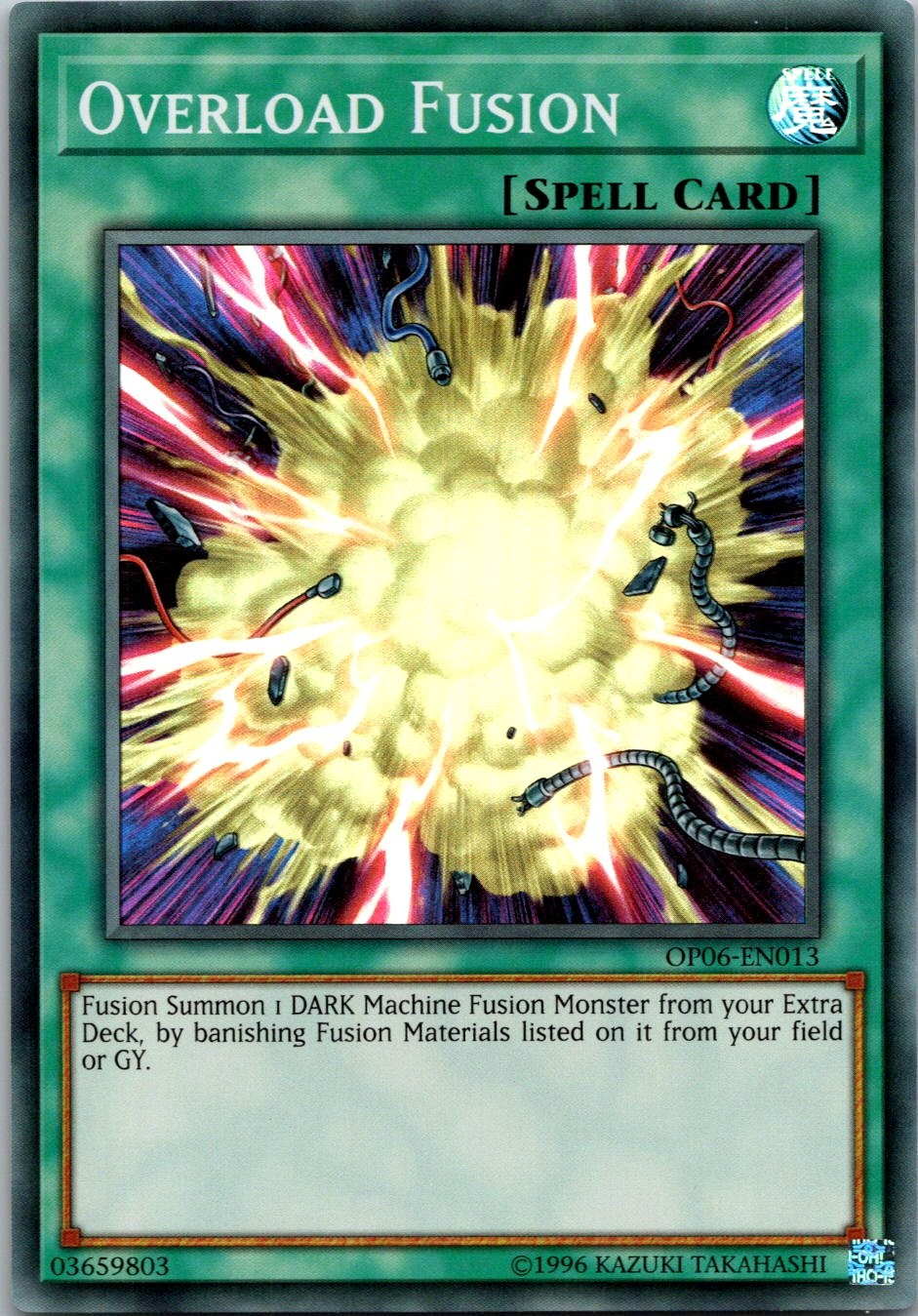 Yugioh Overload Fusion OP06-EN013 Super Rare NM