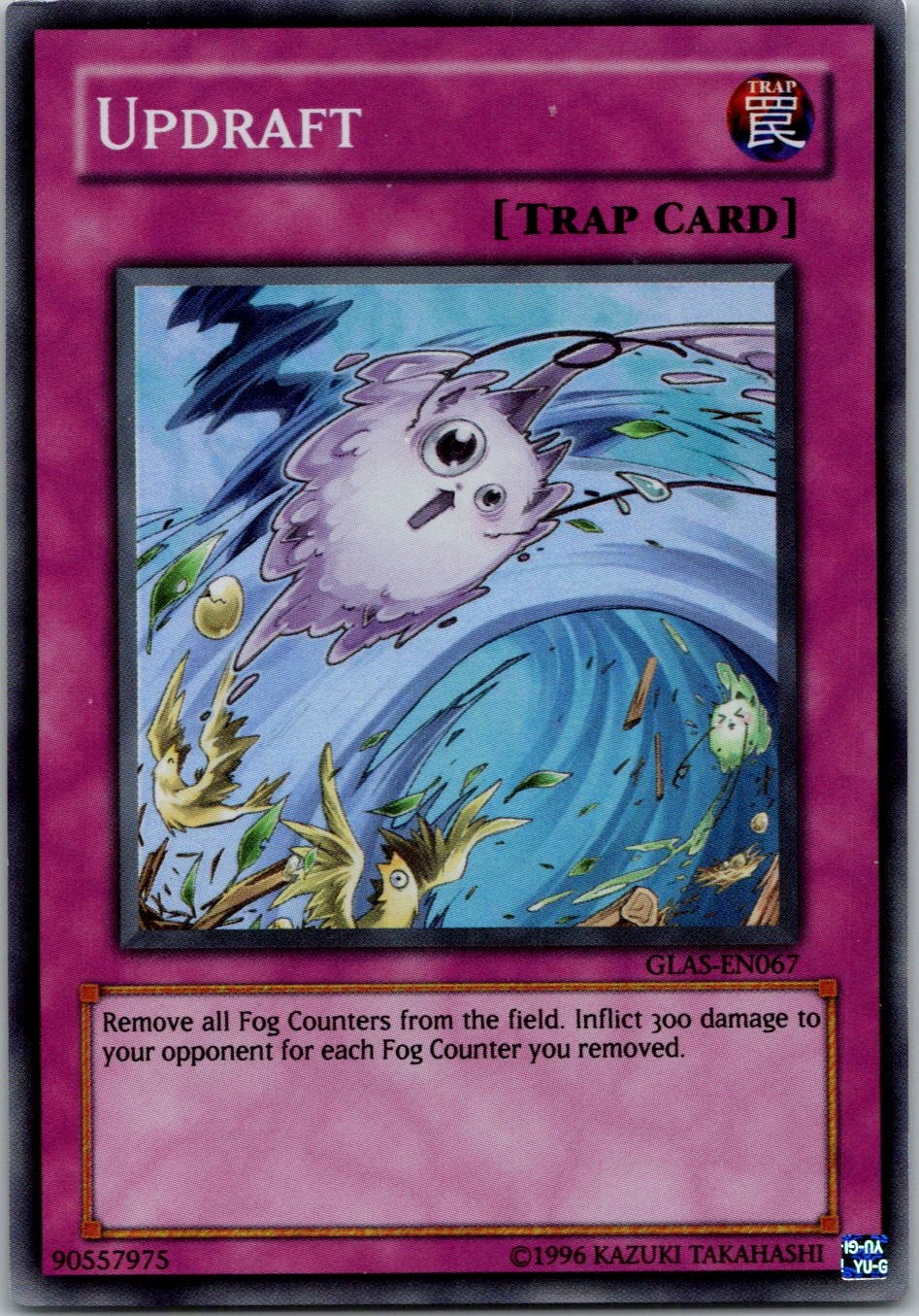 Yugioh Updraft GLAS-EN067 Super Rare NM