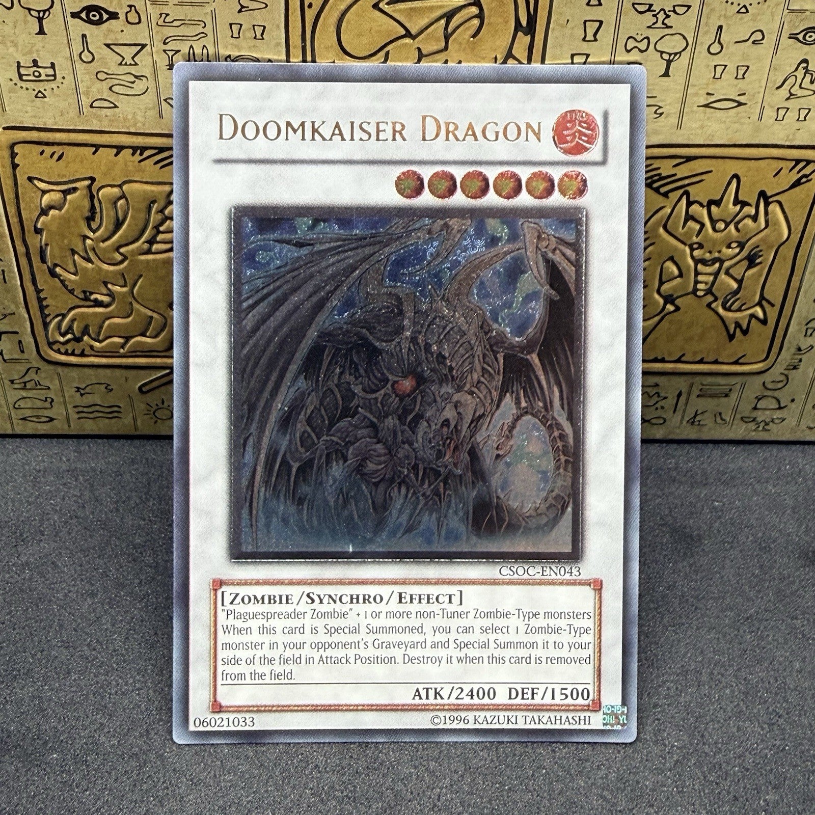 Yugioh Doomkaiser Dragon CSOC-EN043 Ultimate Rare NM