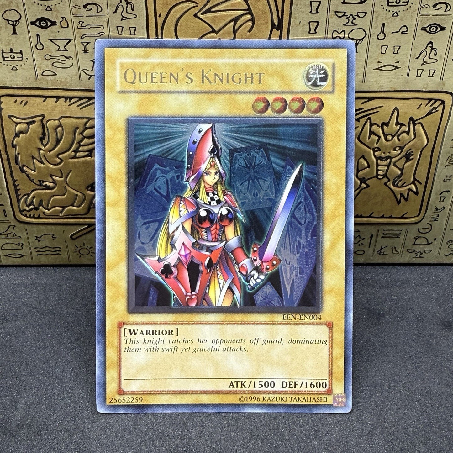 Yugioh Queen's Knight EEN-EN004 Ultimate Rare NM