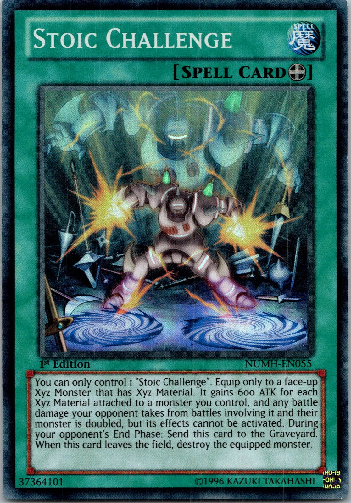 Yugioh Stoic Challenge NUMH-EN055 1st Edition Super Rare NM