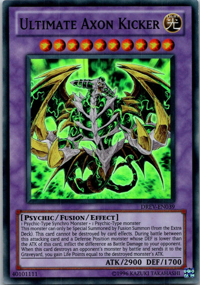 Yugioh Ultimate Axon Kicker DREV-EN039 Super Rare NM