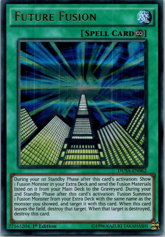 Yugioh Future Fusion DUSA-EN062 1st Edition Ultra Rare NM
