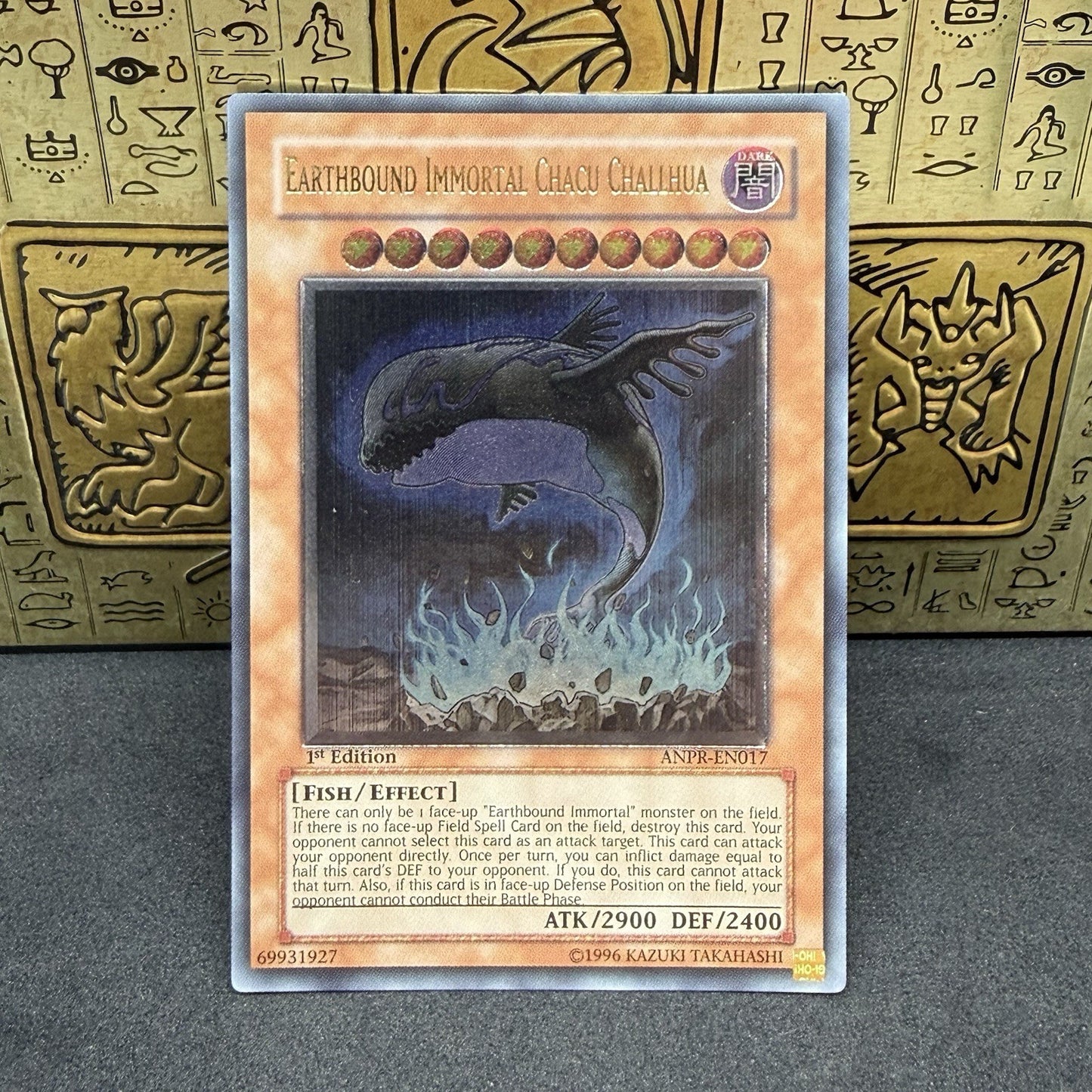 Yugioh Earthbound Immortal Chacu Challhua ANPR-EN017 Ultimate Rare 1st Ed NM