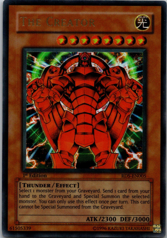 Yugioh The Creator RDS-EN005 1st Edition Ultra Rare NM