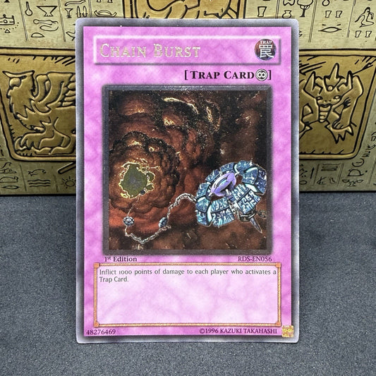 Yugioh Chain Burst RDS-EN056 Ultimate Rare 1st Edition NM