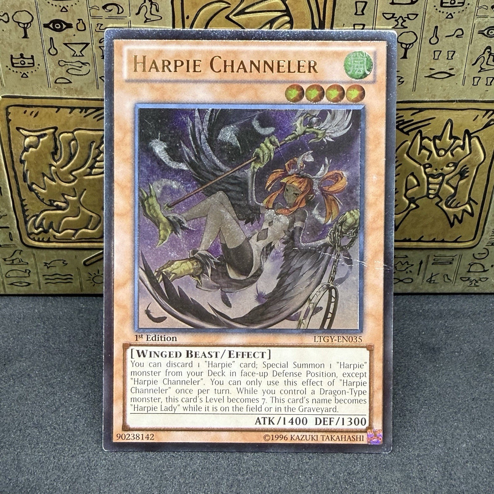 Yugioh Harpie Channeler LTGY-EN035 Ultimate Rare 1st Edition MP