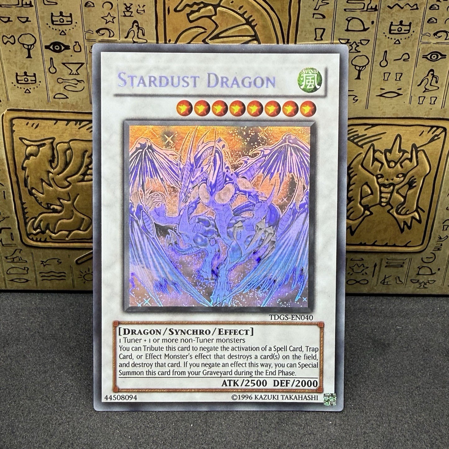 Yugioh Stardust Dragon TDGS-EN040 Ghost Rare NM