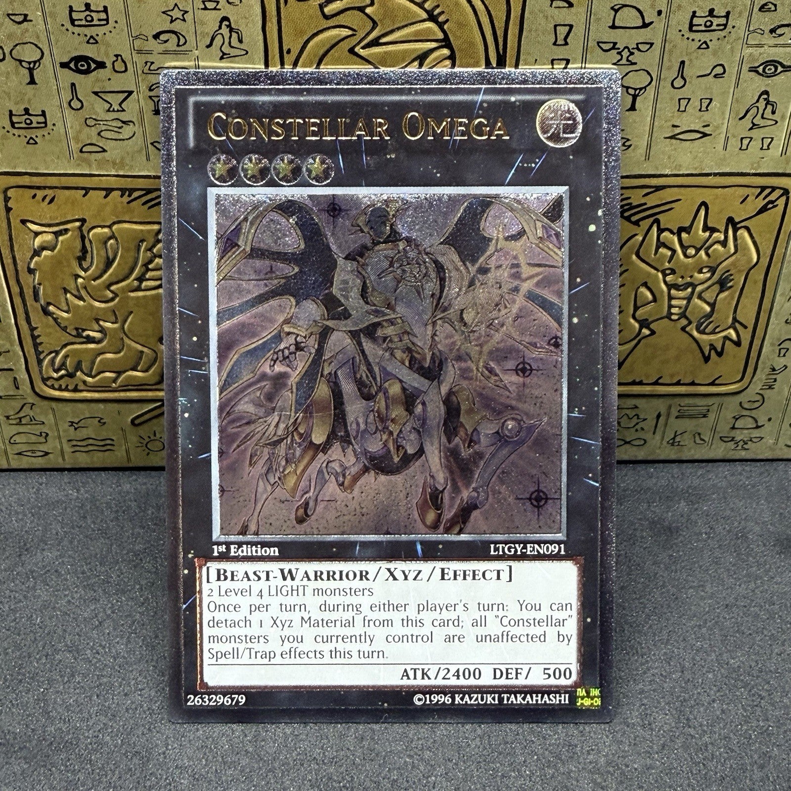 Yugioh Constellar Omega LTGY-EN091 Ultimate Rare 1st Edition NM
