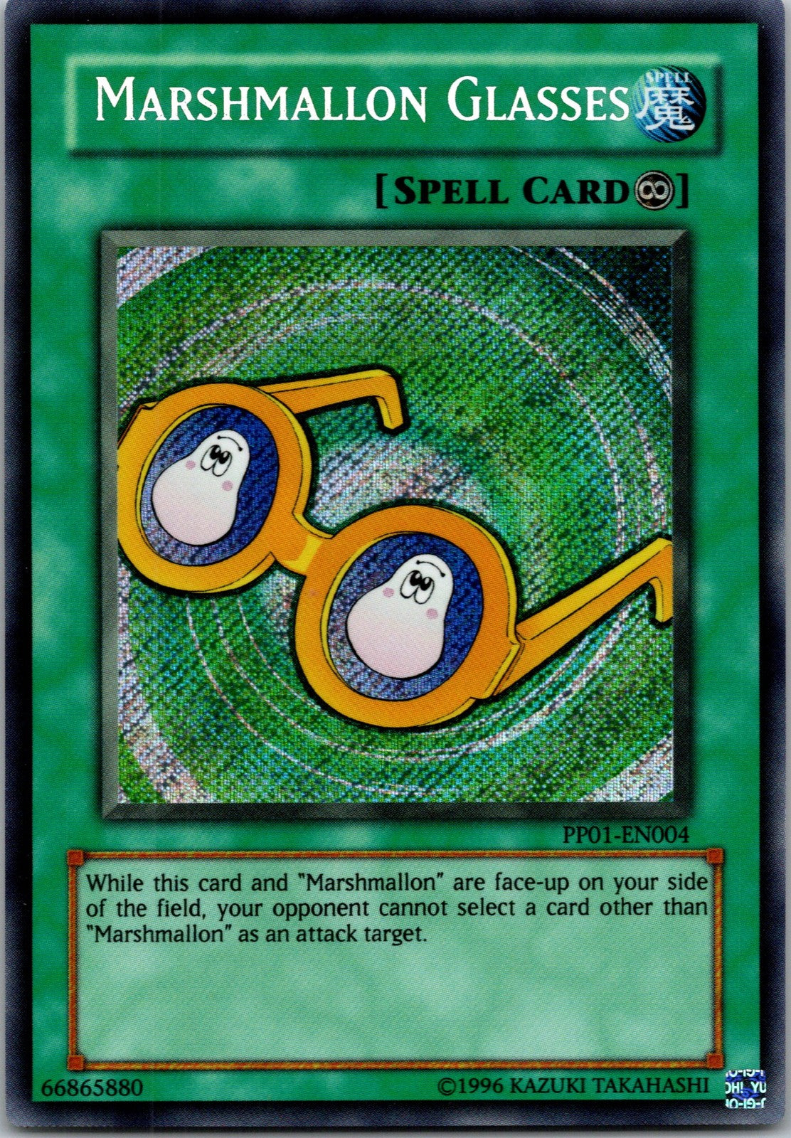 Yugioh Marshmallon Glasses PP01-EN004 Secret Rare NM