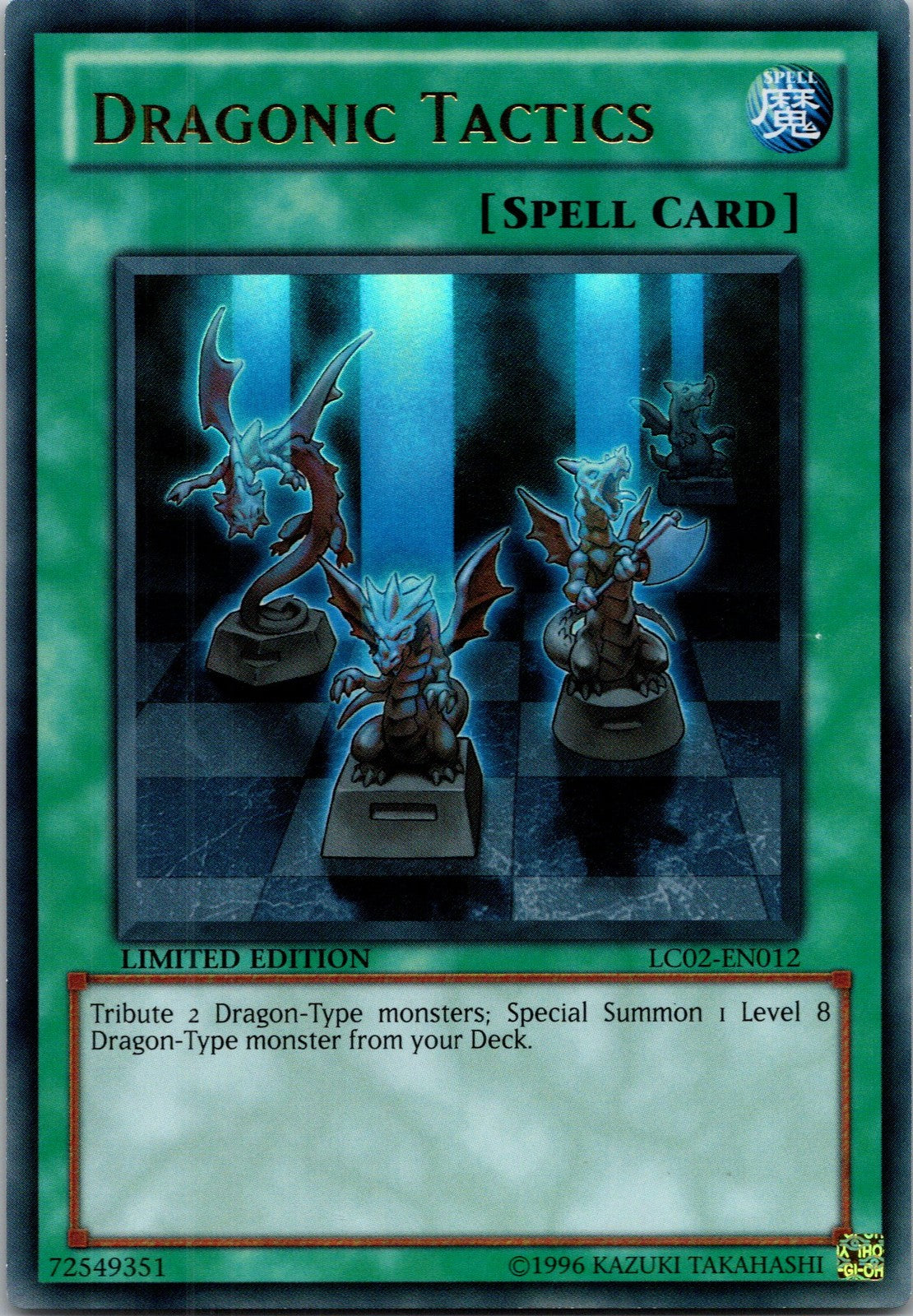 Yugioh Dragonic Tactics LC02-EN012 Limited Edition Ultra Rare NM