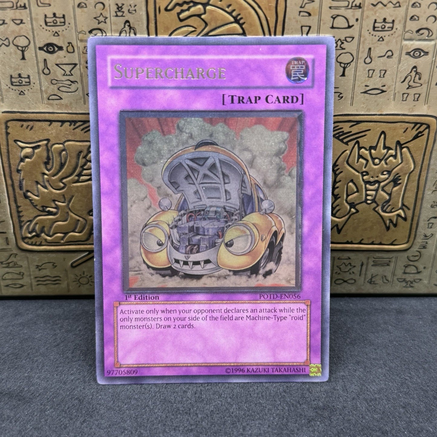 Yugioh Supercharge POTD-EN056 1st Edition Ultimate Rare NM
