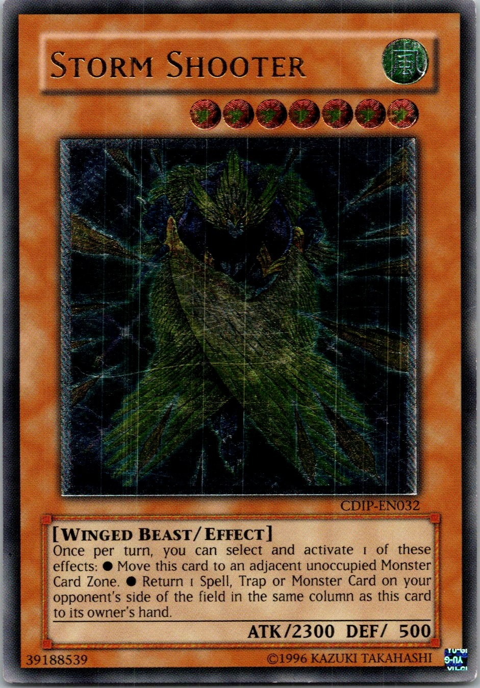 Yugioh Storm Shooter CDIP-EN032 Ultimate Rare NM