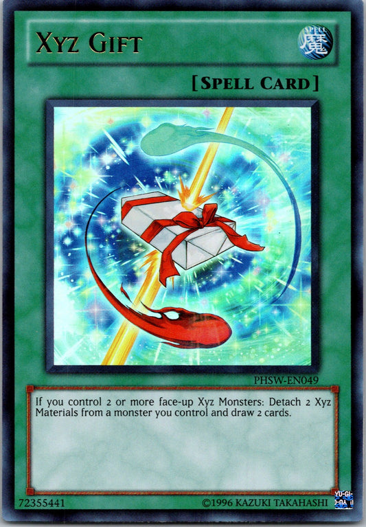 Yugioh Xyz Gift PHSW-EN049 Ultra Rare NM