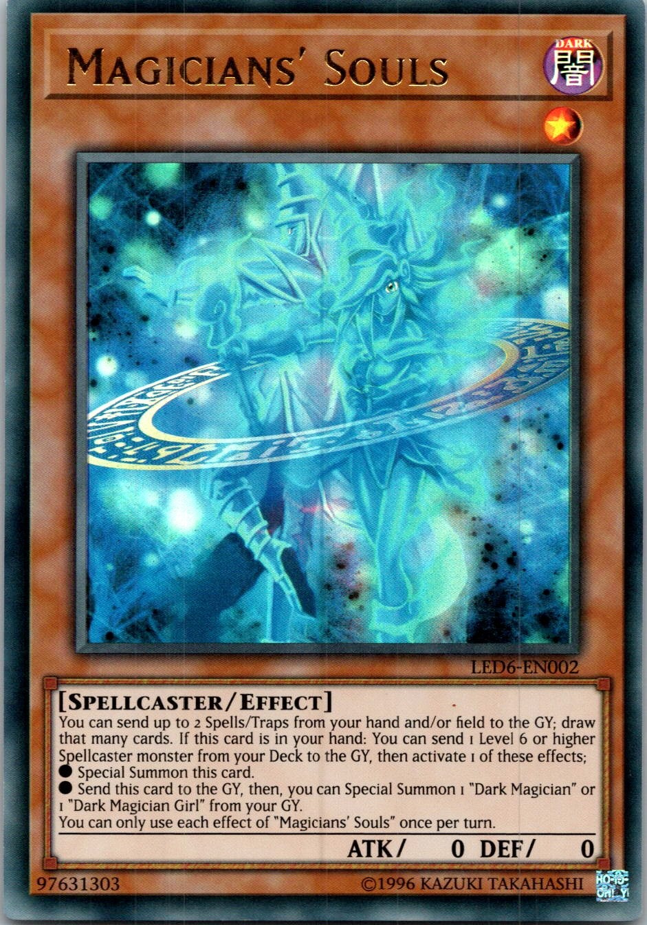 Yugioh Magicians' Souls LED6-EN002 Ultra Rare NM