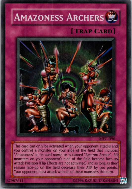 Yugioh Amazoness Archers MFC-096 Super Rare NM
