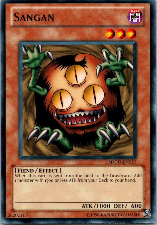 Yugioh Sangan SDGU-EN017 Common NM
