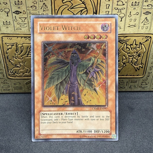 Yugioh Violet Witch CRMS-EN097 Ultimate Rare NM