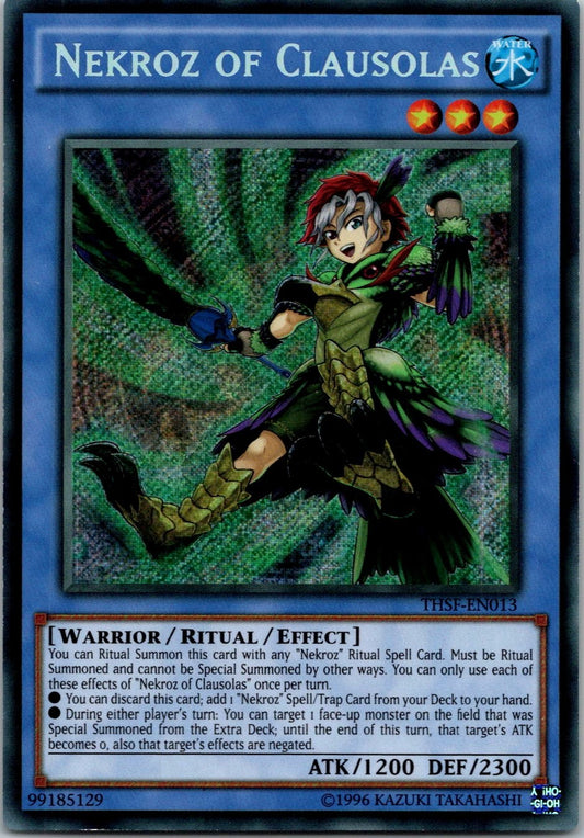 Yugioh Nekroz of Clausolas THSF-EN013 Secret Rare NM
