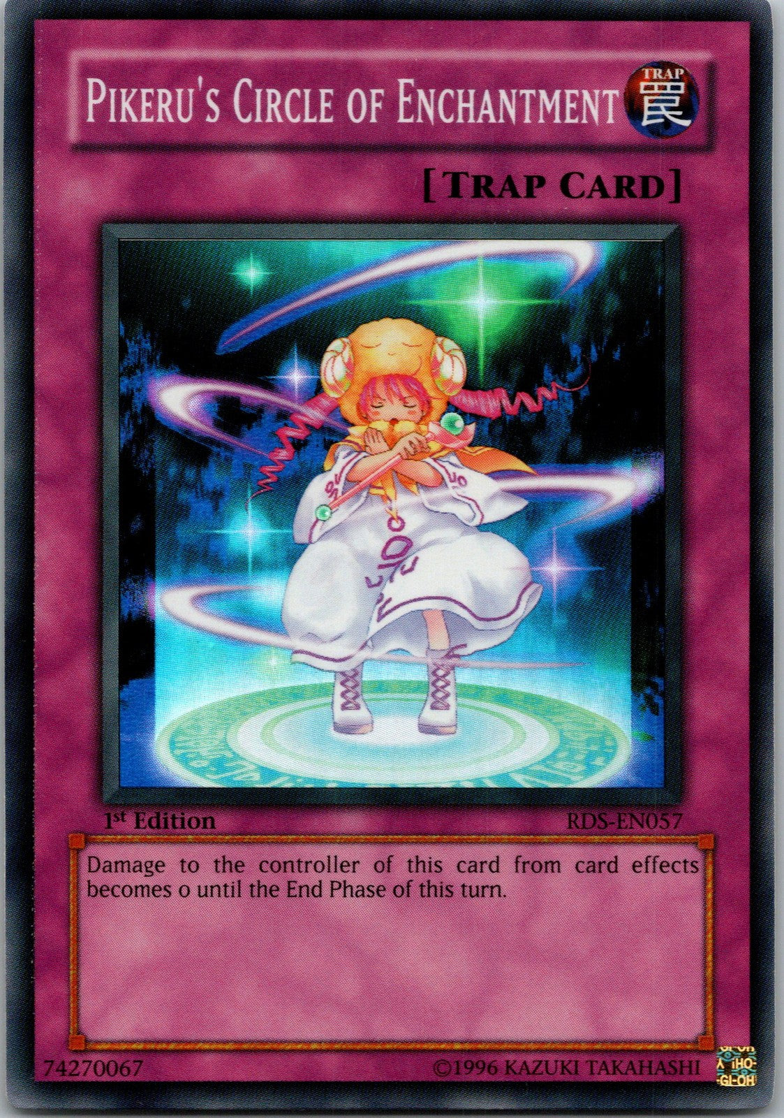 Yugioh Pikeru's Circle of Enchantment RDS-EN057 1st Edition Super Rare NM
