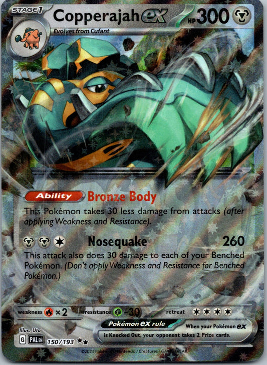 Pokemon Copperajah ex 150/193 Double Rare NM