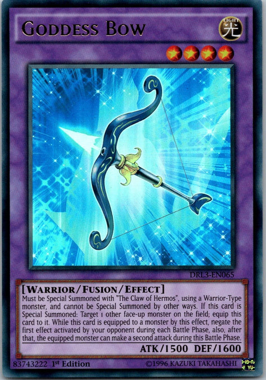 Yugioh Goddess Bow DRL3-EN065 1st Edition Ultra Rare NM