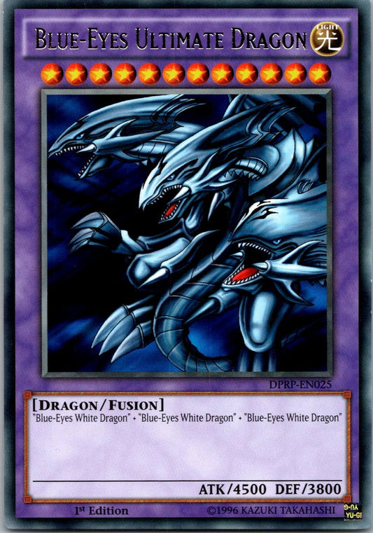 Yugioh Blue-Eyes Ultimate Dragon DPRP-EN025 1st Edition Rare NM
