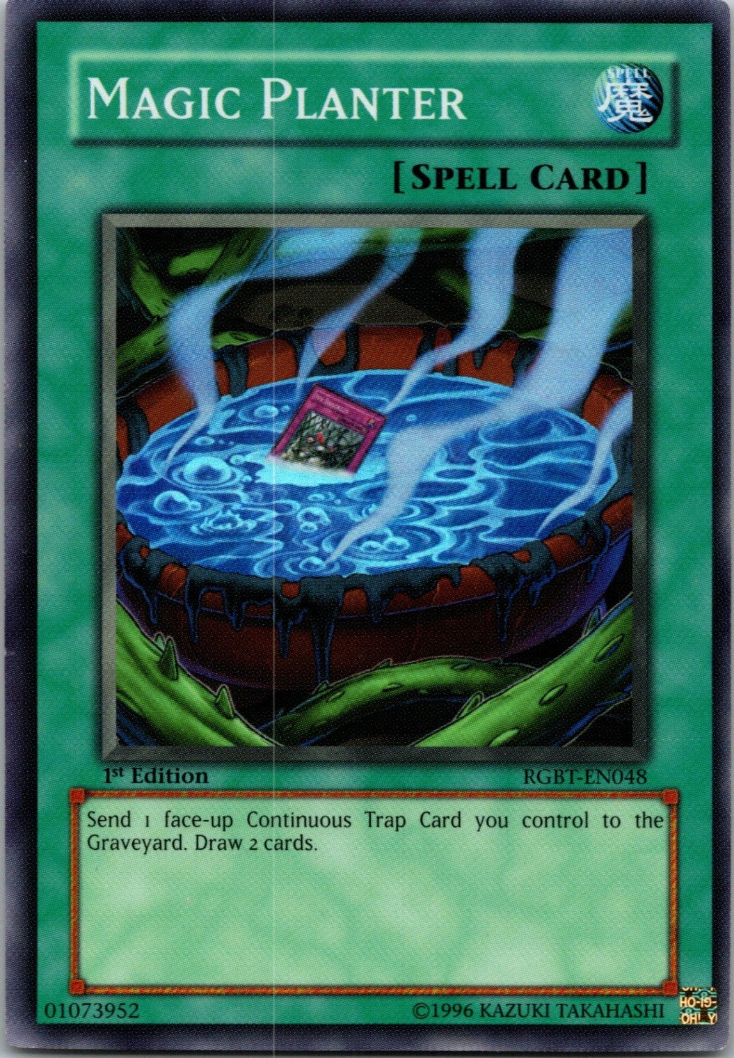 Yugioh Magic Planter RGBT-EN048 1st Edition Super Rare NM